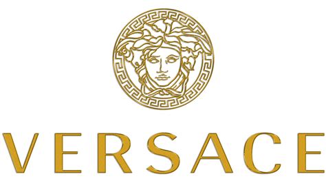 This image shows: Versace silk logo